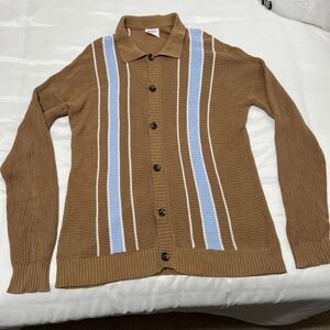 Rough Los Angeles Cardigan Sweater Women’s Size XL Varsity Letterman Duster